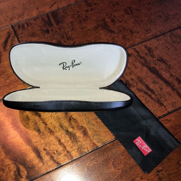 Ray-Ban Accessories - Ray-Ban Hard Leather Sunglasses Case